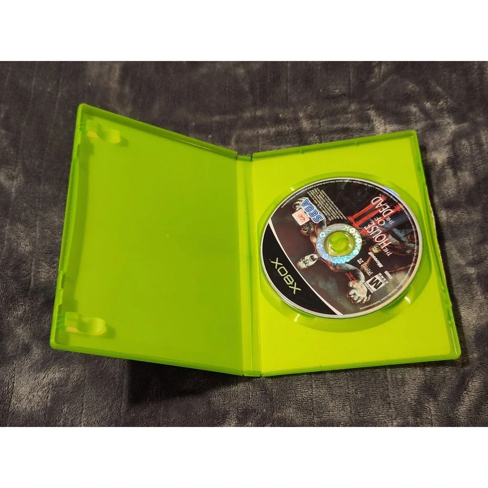 The House of the Dead III 3 Microsoft Xbox Original Game Sega 2002 Horror Disc